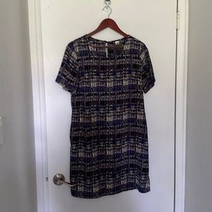 Cute short sleeve work dress